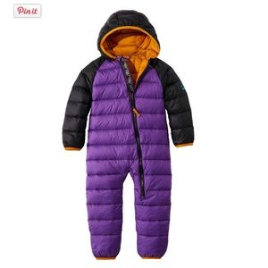 LL Bean Ultralight 650 Down Bunting / Snowsuit
